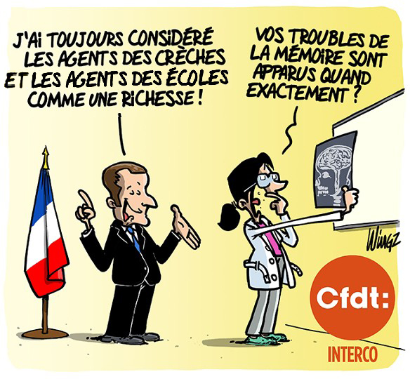 LES CRECHES EN PENURIE – L’ECOLE EN MANQUE DE MOYENS - GREVE CFDT le 6 octobre 2022 à ALBI