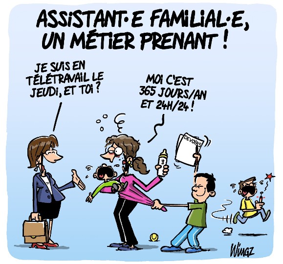Assistant·es familiaux·ales&nbsp;: La CFDT veut valoriser votre activité professionnelle
