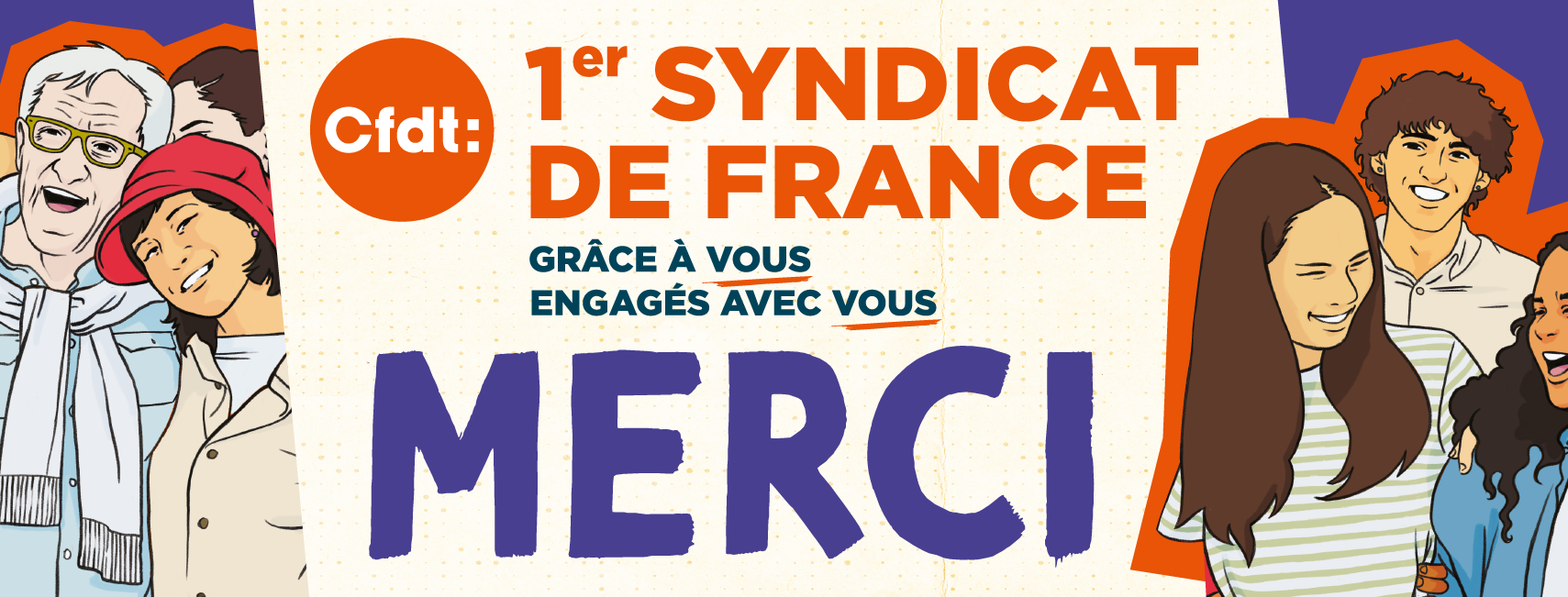 La CFDT, premier choix des salariés