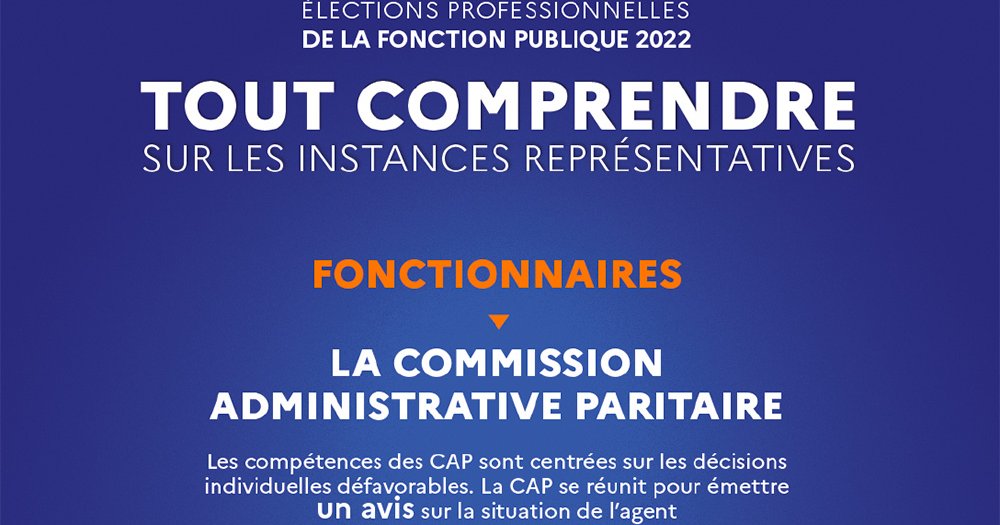 Commission Cap La commission administrative paritaire (CAP)