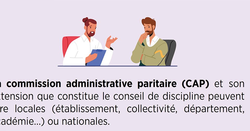 Commission Cap La commission administrative paritaire (CAP)